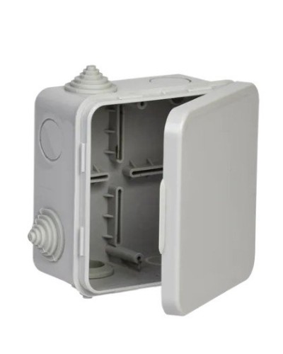 Коробка КМ 100х100х50 GENERICA (UKO31-100-100-050-K03-54G). Коробка распаячная для открытой проводки. GENERICA в Королеве