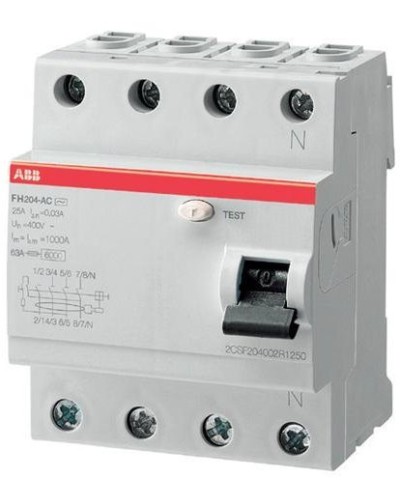 FH204 AC-40/0,03 (2CSF204004R1400). Выключатель дифференциального тока (УЗО). ABB в Королеве