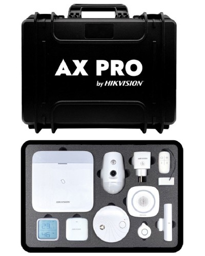 Демо-кейс AX PRO Hikvision. Демонстрационный комплект. AX PRO Hikvision в Королеве