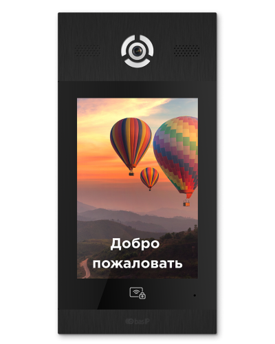 AA-14FB BLACK. Вызывная панель подъездного IP-домофона. BAS-IP в Королеве