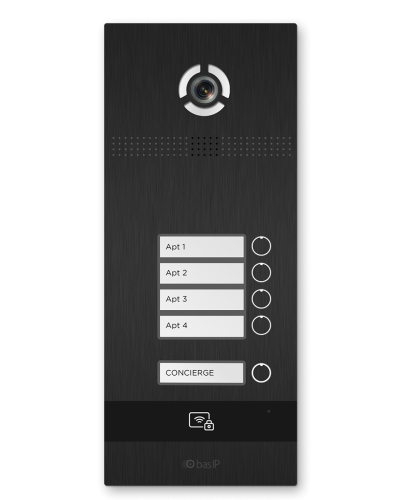 BI-04FB BLACK. Вызывная панель IP-домофона. BAS-IP в Королеве