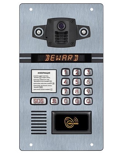 DKS15105. Вызывная панель подъездного IP-домофона. Beward в Королеве