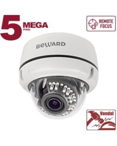 B5350DVZ (2.7-13.5мм). Видеокамера IP купольная. Beward в Королеве