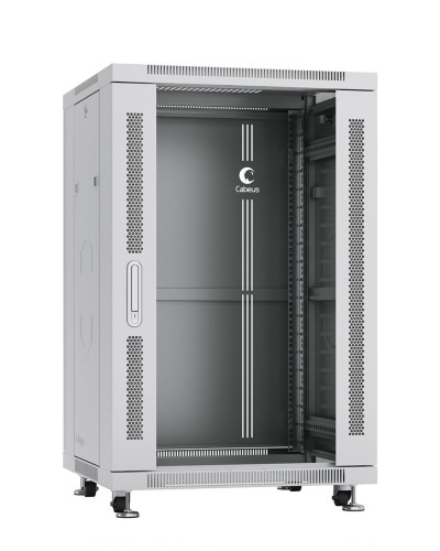 SH-05C-22U60/100 (7054c). Шкаф телекоммуникационный 19 напольный 22U. CABEUS в Королеве