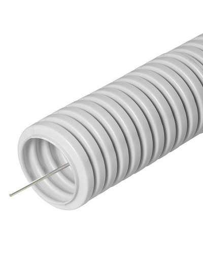 FCPL-25-PVC-050-1-GY (11229c): Труба гофрированная гибкая, лёгкая с протяжкой в Королеве