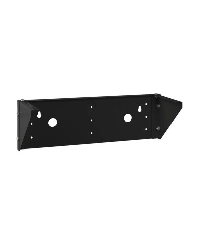 NC-3U-V-BK (12025c). Кронштейн настенный вертикальный 19 3U, цвет черный. CABEUS в Королеве