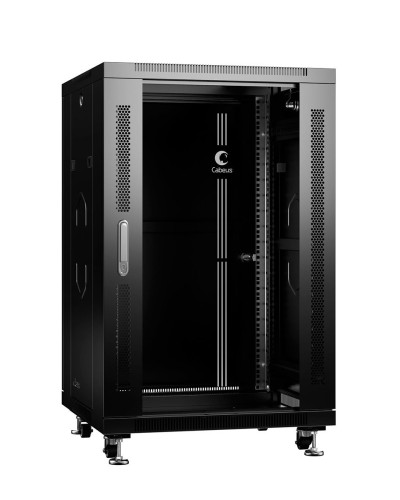 SH-05C-18U60/100-BK (8539c). Шкаф телекоммуникационный 19 напольный 18U. CABEUS в Королеве