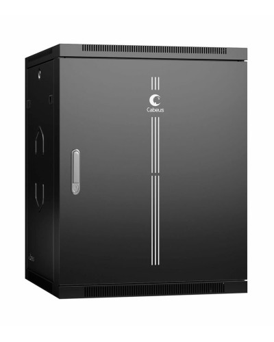 SH-05F-15U60/60m-R-BK (10746c). Шкаф телекоммуникационный 19 настенный 15U. CABEUS в Королеве