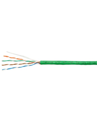 UTP-4P-Cat.5e-SOLID-LSLTx-GN (10990c). Кабель «витая пара» (LAN) для структурированных систем связи. CABEUS в Королеве