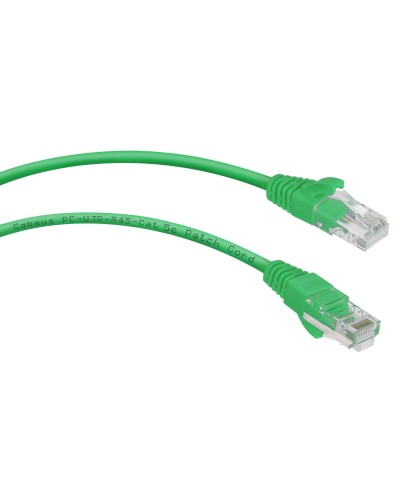 PC-UTP-RJ45-Cat.5e-5m-GN (7457c), зелёный. Патч-корд медный. CABEUS в Королеве