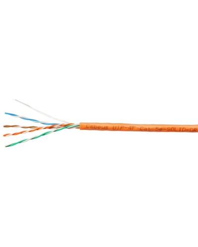 UTP-4P-Cat.5e-SOLID-OR-100 (7253c-5). Кабель «витая пара» (LAN) для структурированных систем связи. CABEUS в Королеве
