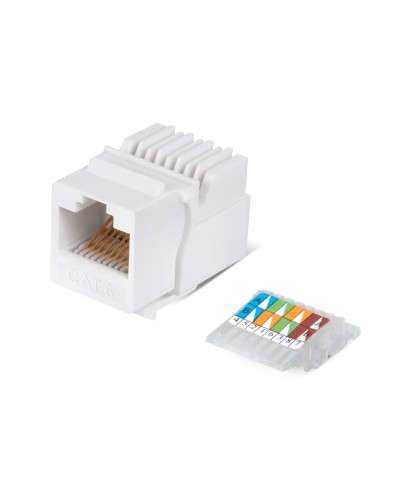 KJ-RJ45-Cat.6-Toolless (7959c): Вставка Keystone Jack RJ-45 в Королеве