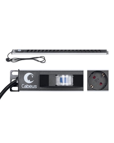 PDU-16-20S-B (9551c). Блок розеток. CABEUS в Королеве