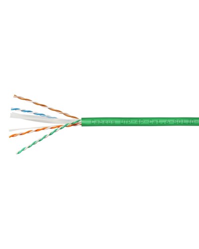 UTP-4P-Cat.6-SOLID-LSLTx-GN (11139c). Кабель «витая пара» (LAN) для структурированных систем связи. CABEUS в Королеве