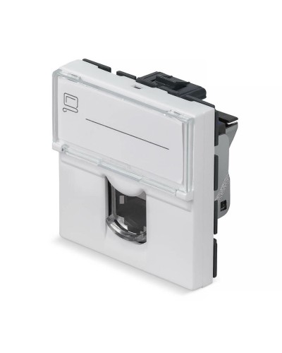 KJ-RJ45-Cat.6-SH-180T-FP-L-45 (11843c): Вставка Keystone Jack RJ-45 в Королеве