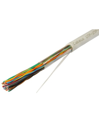 UTP-25P-Cat.5-IN (7281c). Кабель «витая пара» (LAN) для структурированных систем связи. CABEUS в Королеве