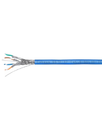 SSTP-4P-Cat.8-SOLID-IN-LSZH-BL-100 (7750c-1). Кабель «витая пара» (LAN) для структурированных систем связи. CABEUS в Королеве