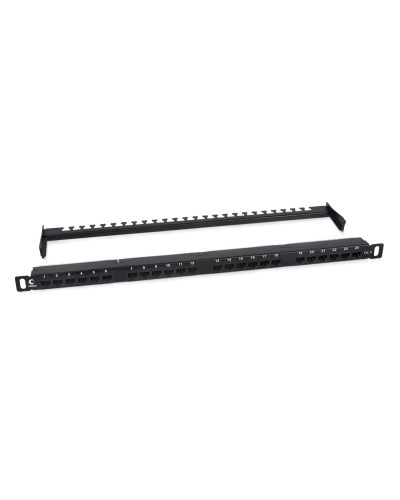 PLHD-24-Cat.6-Dual-180-0,5U (9664c): Патч-панель 19" в Королеве