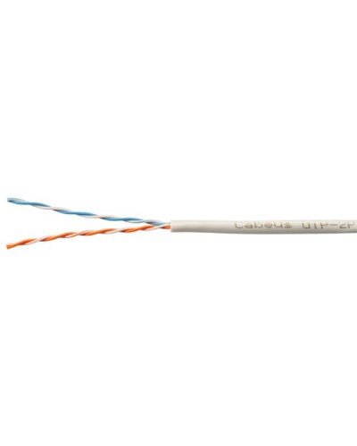 UTP-2P-Cat.5e-SOLID-GY-100 (7169c-5). Кабель «витая пара» (LAN) для структурированных систем связи. CABEUS в Королеве