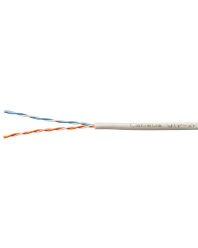 UTP-2P-Cat.5e-SOLID-GY-500 (11212c). Кабель «витая пара» (LAN) для структурированных систем связи. CABEUS в Королеве