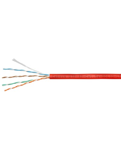 UTP-4P-Cat.5e-SOLID-LSZH-RD (9778c). Кабель «витая пара» (LAN) для структурированных систем связи. CABEUS в Королеве