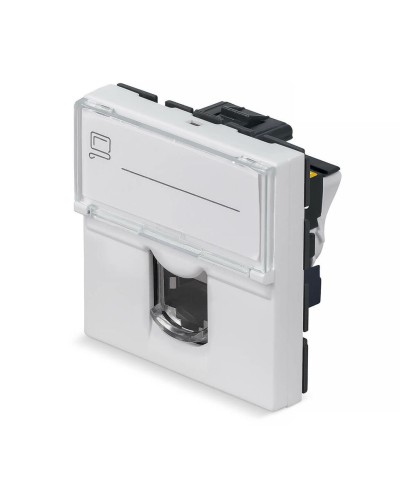 KJ-RJ45-Cat.6a-180T-FP-L-45 (11845c): Вставка Keystone Jack RJ-45 в Королеве