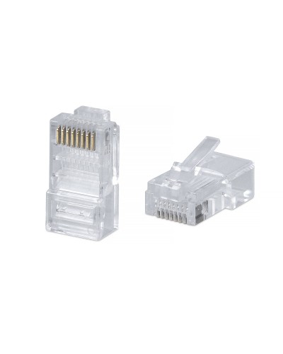 8P8C (100 шт) (7009c). Разъем RJ-45. CABEUS в Королеве