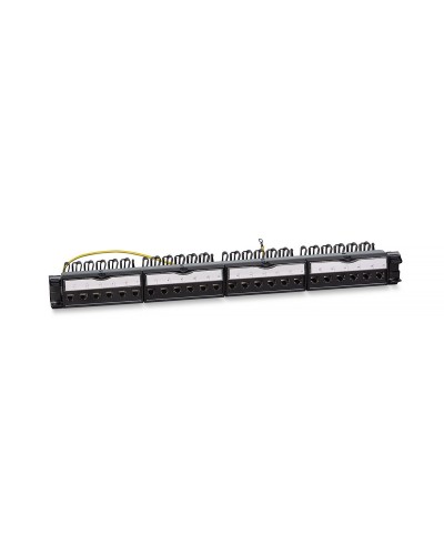 PL-24-KJ-RJ45-Cat.6-SH-180T (11833c): Патч-панель 19" (1U), 24 порта RJ-45, категория 6, полностью экранированная в Королеве