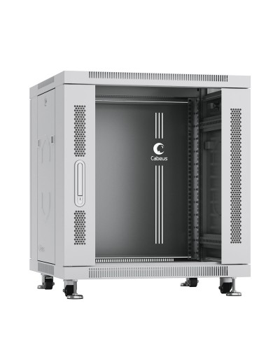 SH-05C-12U60/80 (7646c). Шкаф телекоммуникационный 19 напольный 12U. CABEUS в Королеве