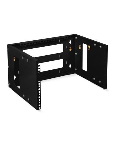 NC-6U-BK (11380c). Кронштейн настенный 19 6U, цвет черный. CABEUS в Королеве