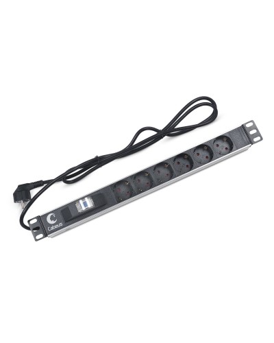 PDU-6P-B-2EU (7292c). Блок розеток 19. CABEUS в Королеве