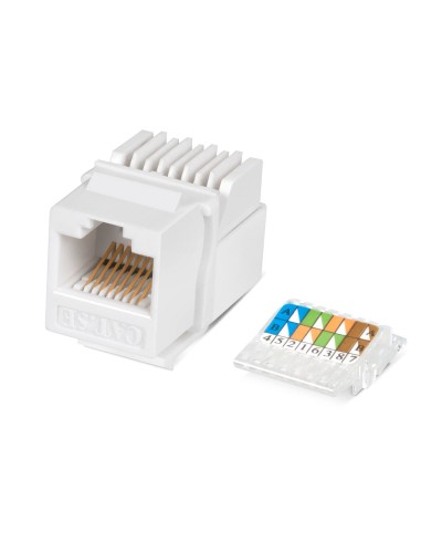KJ-RJ45-Cat.5e-Toolless (7480c): Вставка Keystone Jack RJ-45 в Королеве