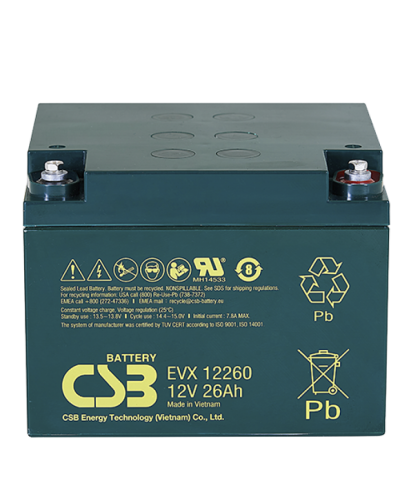 CSB EVX 12260. Аккумулятор герметичный свинцово-кислотный. CSB в Королеве