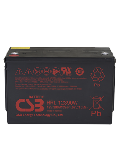 CSB HRL 12390W. Аккумулятор герметичный свинцово-кислотный. CSB в Королеве
