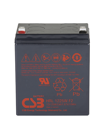 CSB HRL 1225W. Аккумулятор герметичный свинцово-кислотный. CSB в Королеве