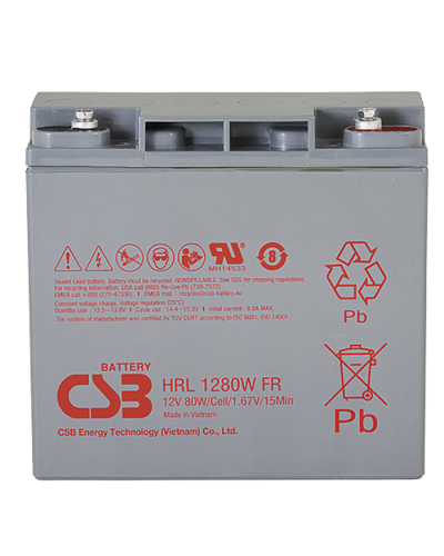 CSB HRL 1280W FR. Аккумулятор герметичный свинцово-кислотный. CSB в Королеве