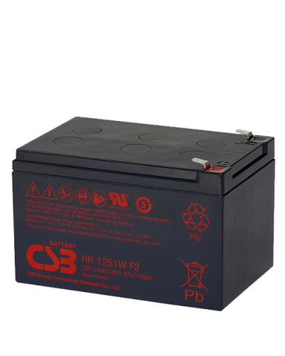 CSB HR 1251W. Аккумулятор герметичный свинцово-кислотный. CSB в Королеве