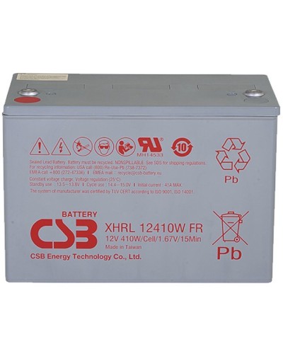 CSB XHRL 12410W FR. Аккумулятор герметичный свинцово-кислотный. CSB в Королеве