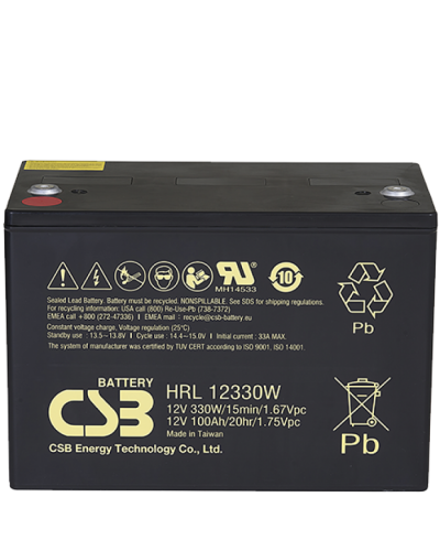 CSB HRL 12330W FR. Аккумулятор герметичный свинцово-кислотный. CSB в Королеве