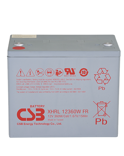 CSB XHRL 12360W FR. Аккумулятор герметичный свинцово-кислотный. CSB в Королеве