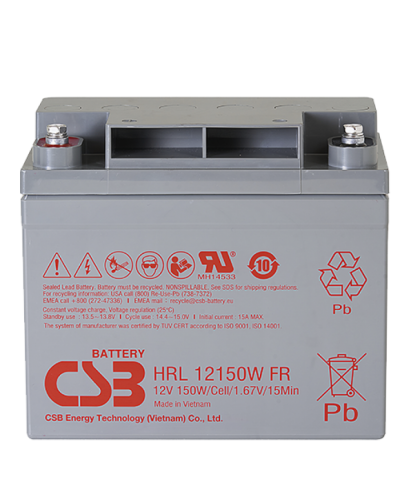 CSB HRL 12150W FR. Аккумулятор герметичный свинцово-кислотный. CSB в Королеве