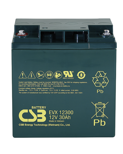CSB EVX 12300. Аккумулятор герметичный свинцово-кислотный. CSB в Королеве