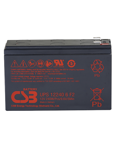 CSB UPS 122406. Аккумулятор герметичный свинцово-кислотный. CSB в Королеве