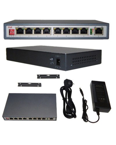 CO-SWP9C. Коммутатор 8-портовый  Gigabit Ethernet с PoE. ComOnyx в Королеве