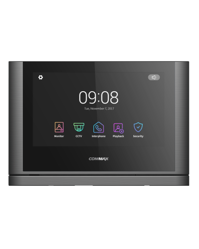 CDV-1024MA/VZ (темное серебро) Black Smog. Монитор видеодомофона цветной. Commax в Королеве