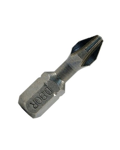 Биты фрезерованные, Ph2x25 мм, Torsion, C 6,3 (20шт) (D-T-PH02-025-020): Биты фрезерованные в Королеве