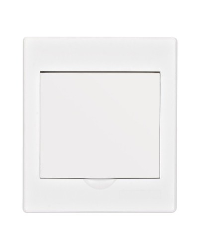 Корпус ЩРН-П 4 модуля IP41 навесной белая дверь (31084DEK). Корпус пластиковый. DEKraft в Королеве