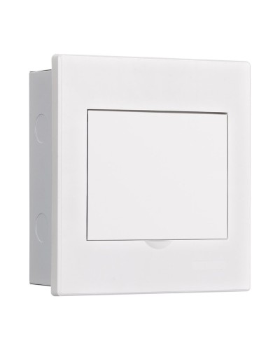 Корпус ЩРВ-М 6 модулей IP41 встраиваемый белая дверь (31101DEK). Корпус пластиковый. DEKraft в Королеве