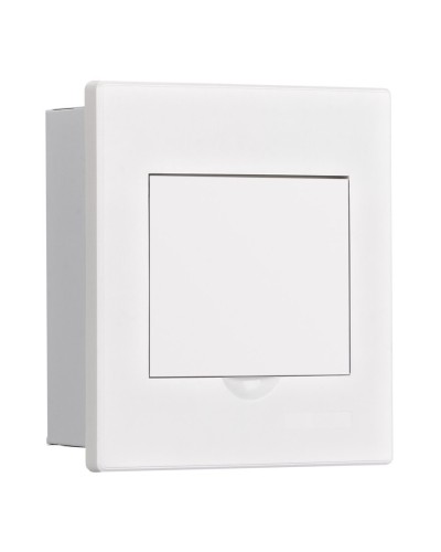 Корпус ЩРВ-М 4 модуля IP41 встраиваемый белая дверь (31100DEK). Корпус пластиковый. DEKraft в Королеве