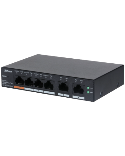 DH-CS4006-4ET-60. Сетевой PoE коммутатор. Dahua в Королеве